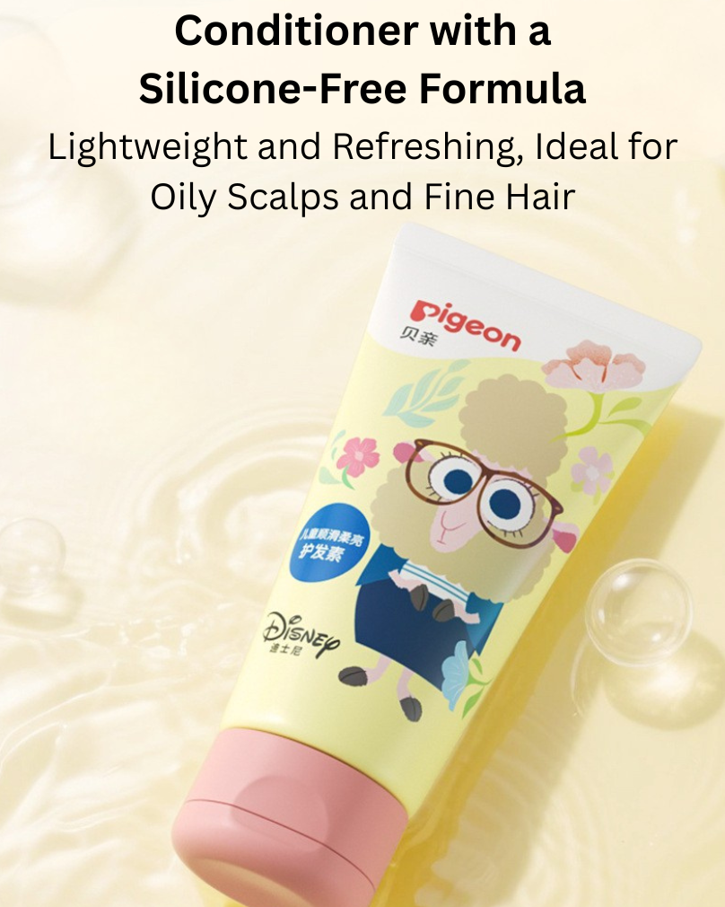 Pigeon Kids Smooth & Shiny Conditioner 120ml 贝亲儿童顺滑柔亮护发素