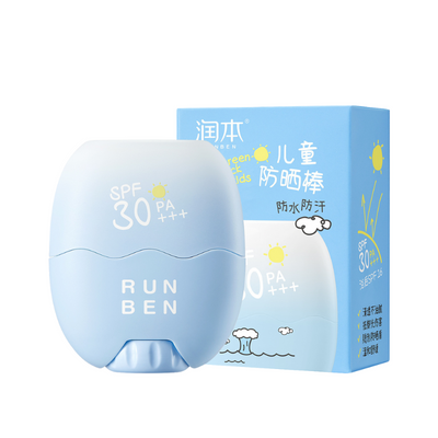 RUNBEN Children's Sunscreen Stick SPF30 PA+++ 18g 润本儿童防晒棒