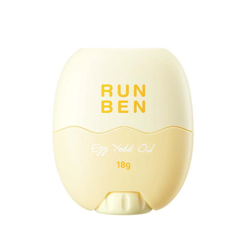 RUNBEN Egg Yolk Oil Special Care Essence Stick 18g 润本蛋黄油特护精华棒