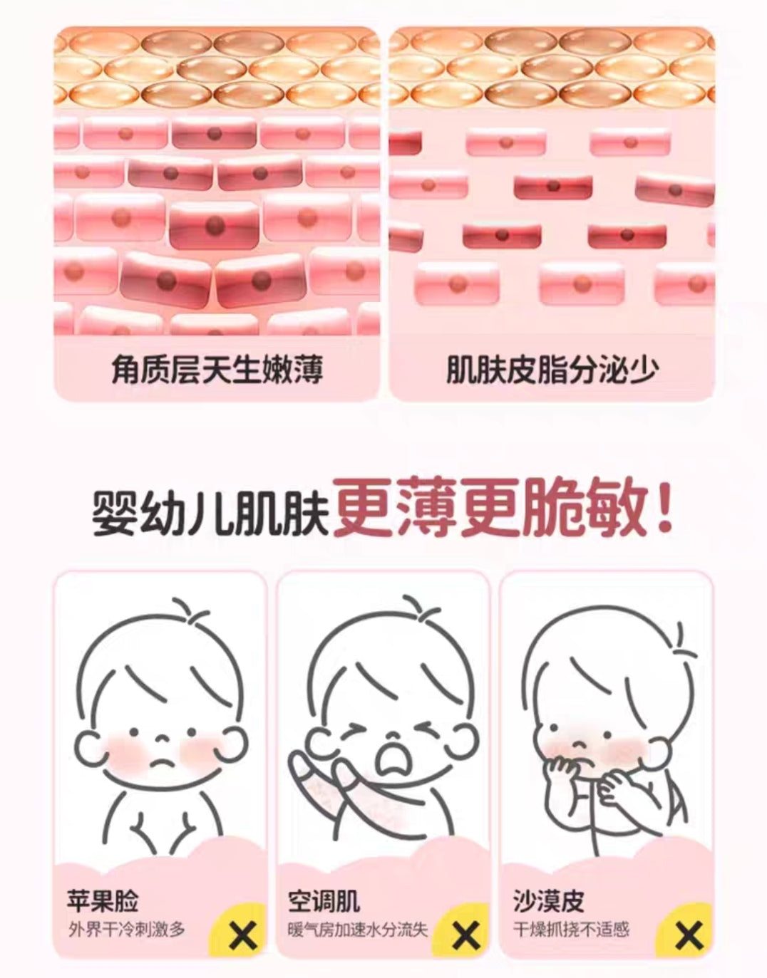 RUNBEN Baby Hydrating Moisturizing & Anti-Crack Cream 50g 润本婴儿滋润防皴霜