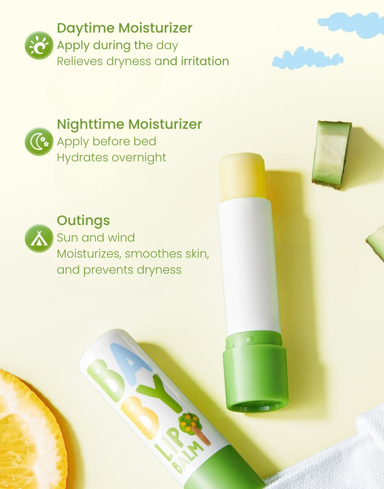 RUNBEN Baby Lip Balm 4g*2 润本婴儿润唇膏