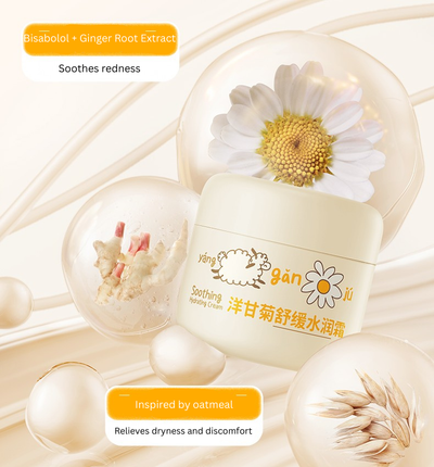 RUNBEN Chamomile Soothing Hydrating Cream 50g 润本洋甘菊舒缓水润霜