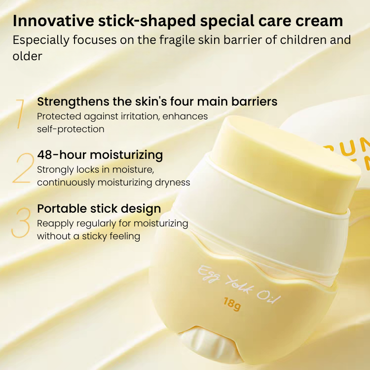 RUNBEN Egg Yolk Oil Special Care Essence Stick 18g 润本蛋黄油特护精华棒