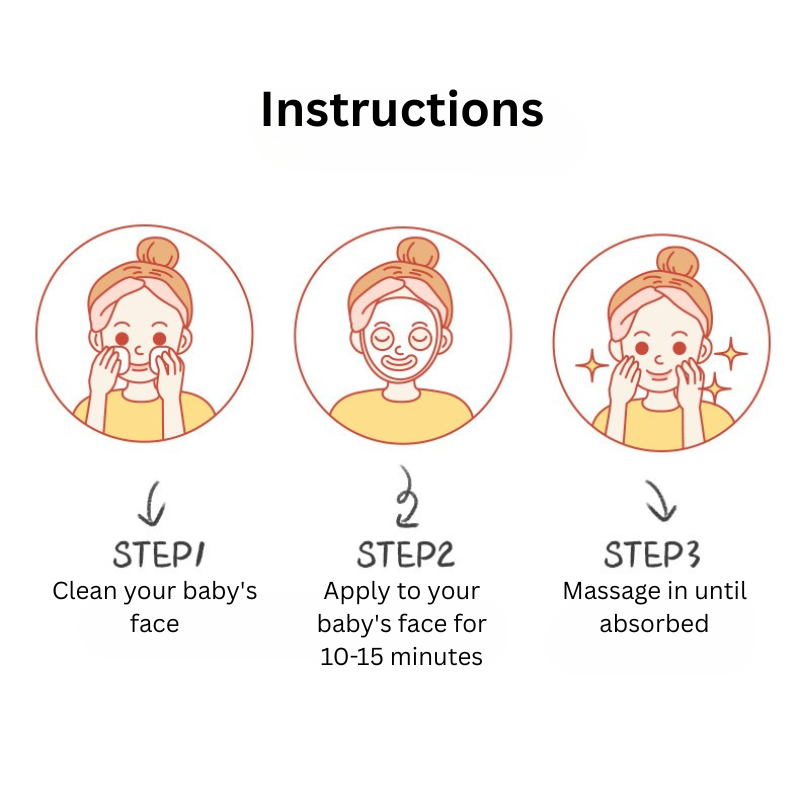 RUNBEN Hydrating Mask For Kids 22ml*5pcs/box 润本儿童款保湿面膜