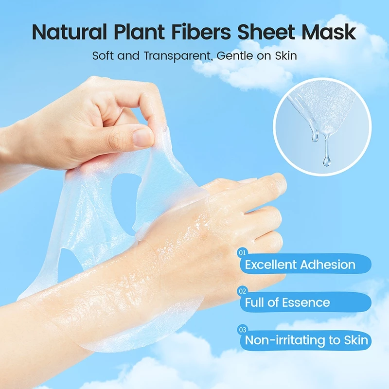 RUNBEN Kids Centella Asiatica Soothing Mask 20ml*5pcs/box 润本儿童款积雪草舒缓面膜