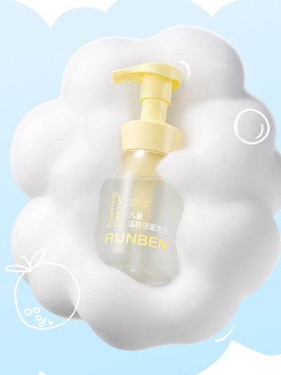 RUNBEN Kids Gentle Foaming Cleanser 200ml 润本儿童温和洁面泡泡