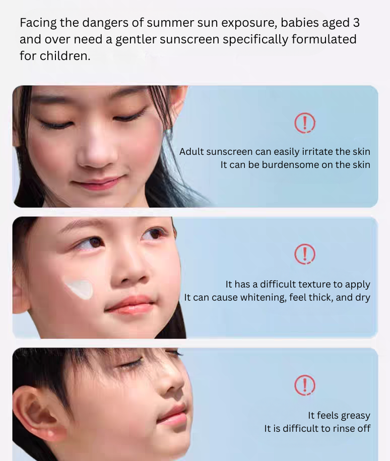 RUNBEN Children's Sunscreen Lotion SPF20 PA++ 30ml/50ml/99ml 润本儿童防晒乳