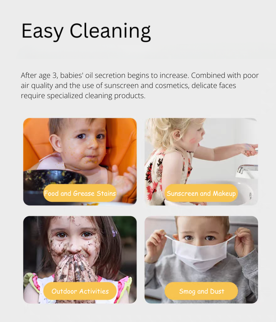 SONGDA Kids Amino Acid Foam Cleanser 30ml/100ml 松达儿童氨基酸洁面泡泡