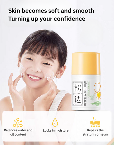SONGDA Kids Camellia Oil Moisturizing Cream 50g 松达儿童山茶油润护霜