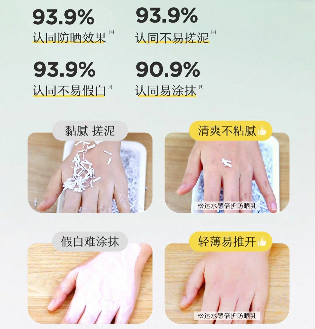 SONGDA Kids Water-Sensitive Extra Protection Sunscreen SPF25 PA++ 60ml 松达儿童水感倍护防晒乳