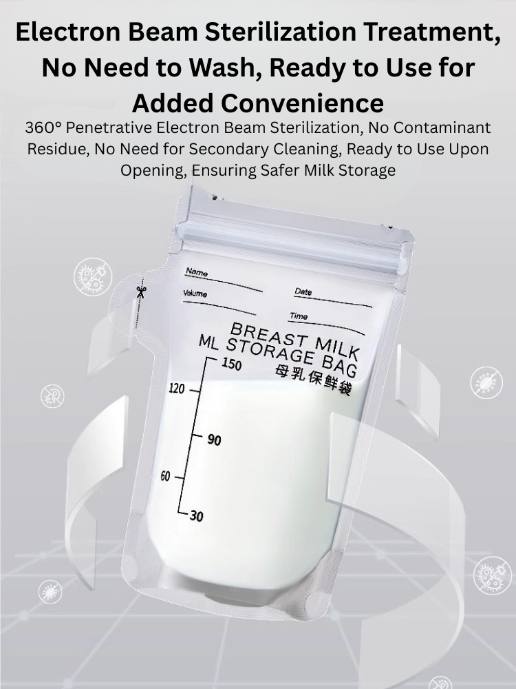 Scoornest Breast Milk Storage Bags 60pcs (2 boxes) + A Marker for Easy Labeling 科巢母乳保鲜袋