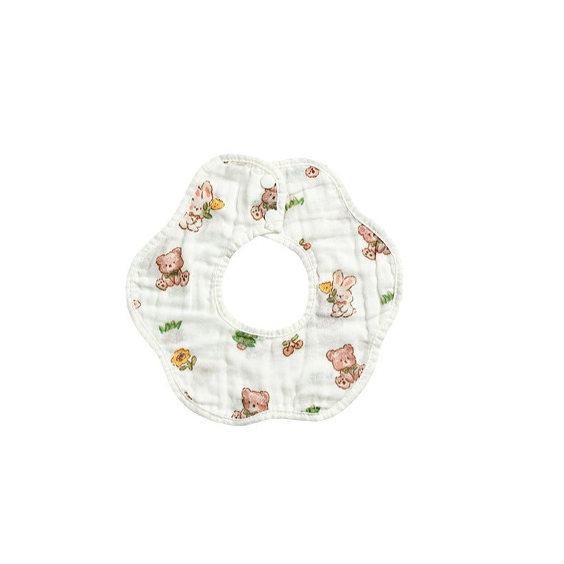 Scoornest Petal Bib 5pcs 科巢花瓣口水巾