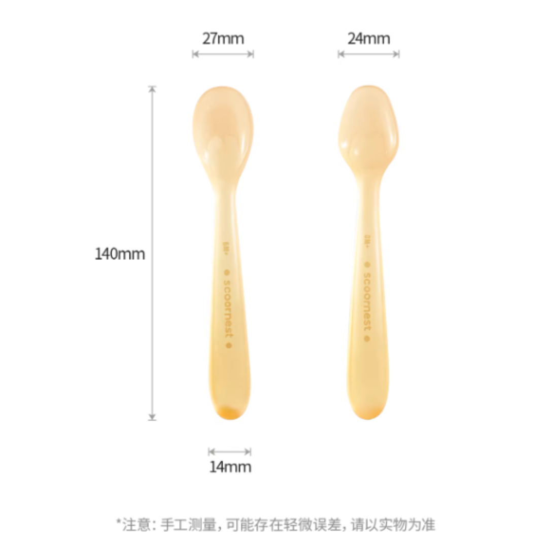 Scoornest Baby Silicone Spoon 科巢宝宝硅胶勺
