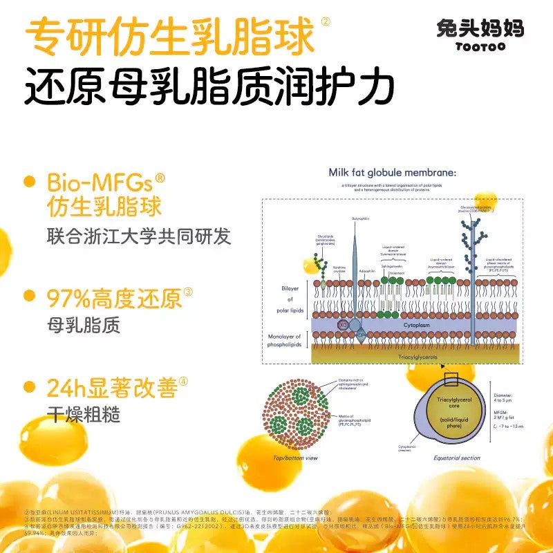 TOOTOO Bio-MFGs Lip Balm 3.7g 兔头妈妈乳脂润唇膏