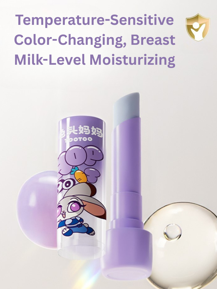 TOOTOO Bio-MFGs Lip Balm (Color-Changing Version) 3g 兔头妈妈乳脂润唇膏（变色款）