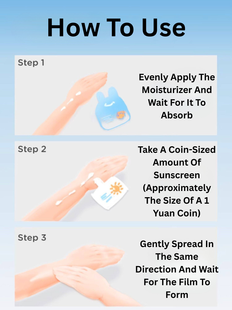 TOOTOO Lightweight Kids Physical Sunscreen SPF25 PA+++ 35g 兔头妈妈轻感儿童物理防晒霜