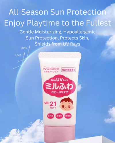 Wakodo Baby Physical Sunscreen SPF21 PA++ 30g/SPF35 PA+++ 30g 和光堂婴儿物理防晒霜