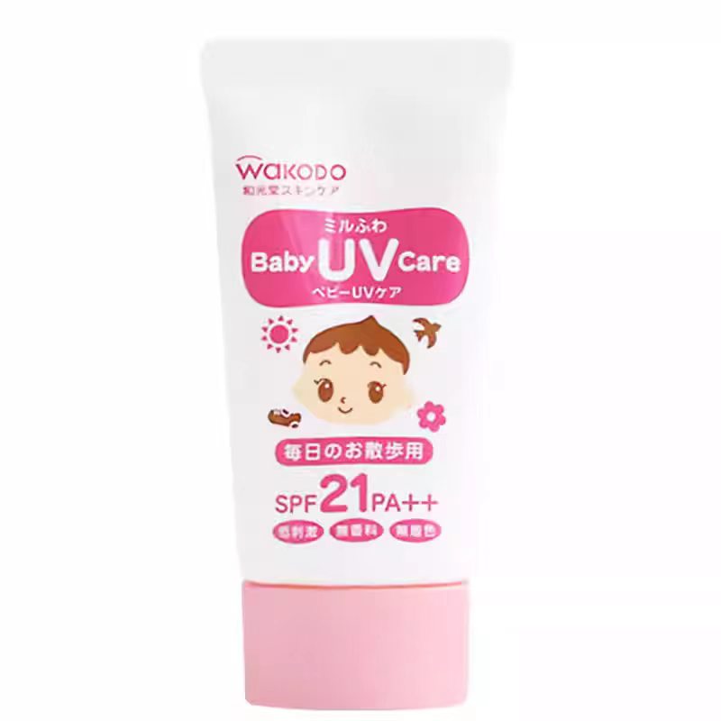 Wakodo Baby Physical Sunscreen SPF21 PA++ 30g/SPF35 PA+++ 30g 和光堂婴儿物理防晒霜