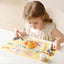 YEEHOO KIDS Animal World Disposable Placemat 45*30cm 英氏动物世界一次性餐垫