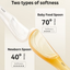 YEEHOO KIDS Milk Baby Sweetheart Baby Spoon Set 2pcs 英氏乳萌甜心辅食勺套组