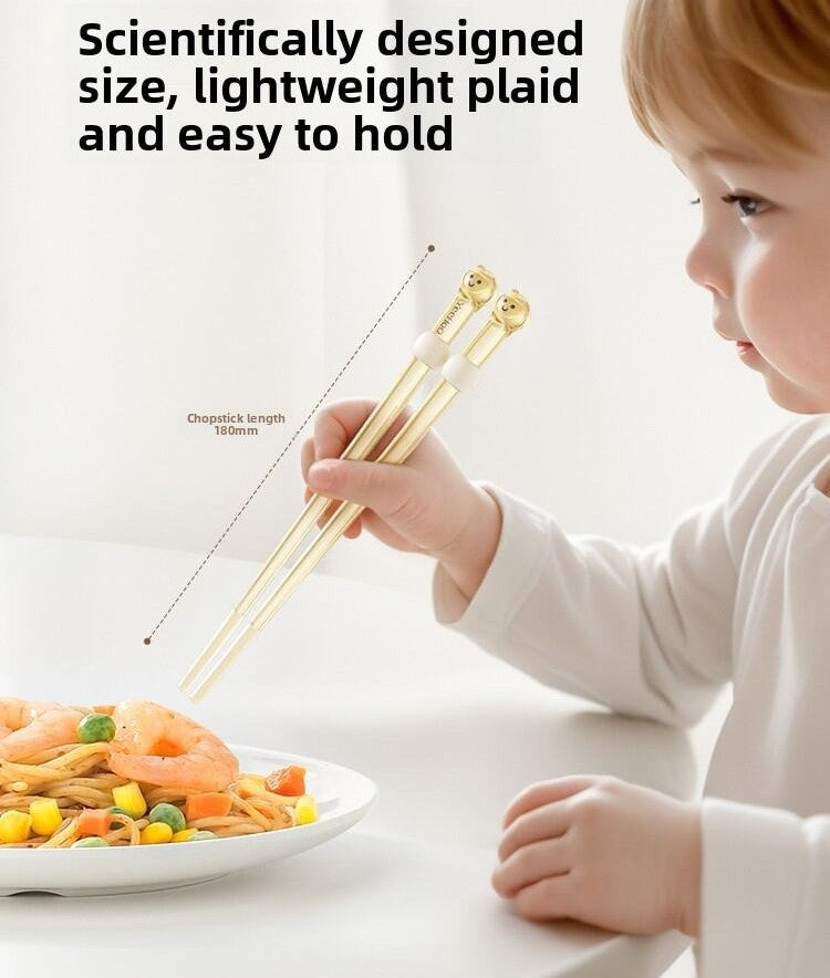 YEEHOO KIDS Round PPSU Chopsticks 英氏圆圆PPSU儿童筷