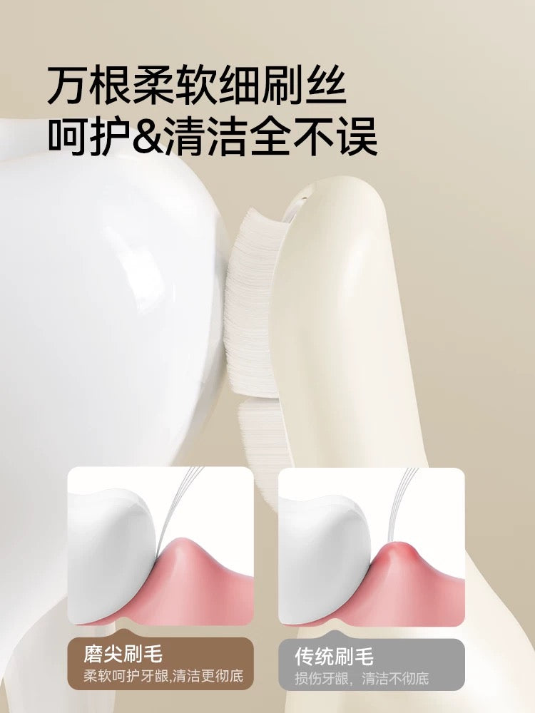 YEEHOO Little Banana Finger Toothbrush with Thousands of Bristles 英氏小香蕉指套万毛牙刷