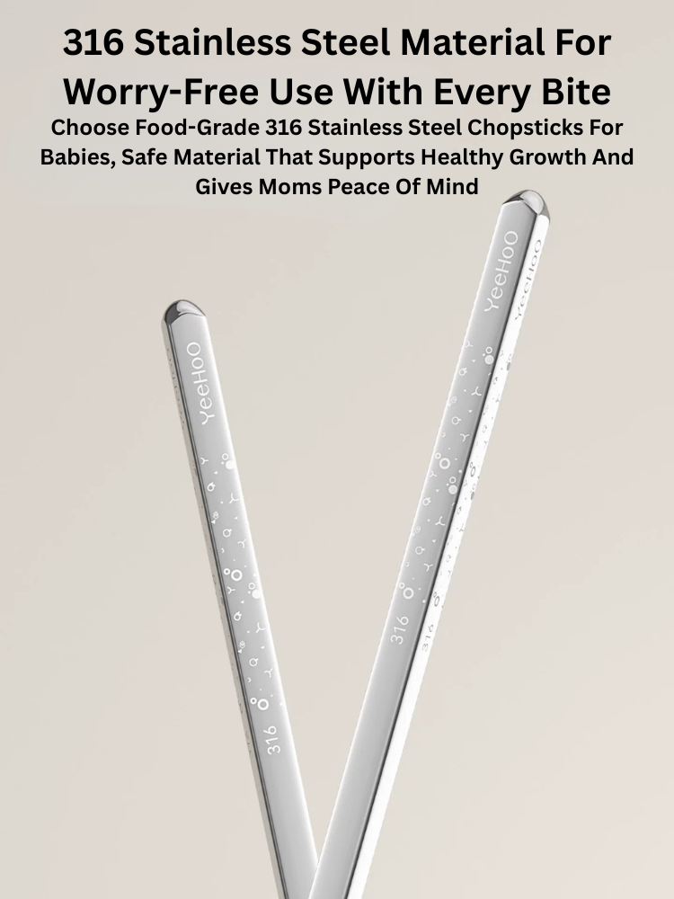 YEEHOO Safe Chopsticks for Kids 英氏儿童安心筷