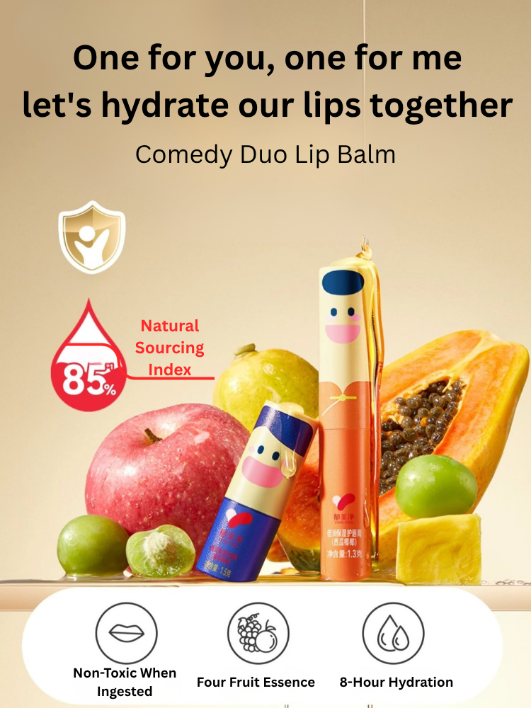 YUMEIJING Ultra Moisturizing Lip Balm 1.5g+1.3g 郁美净倍润保湿护唇膏