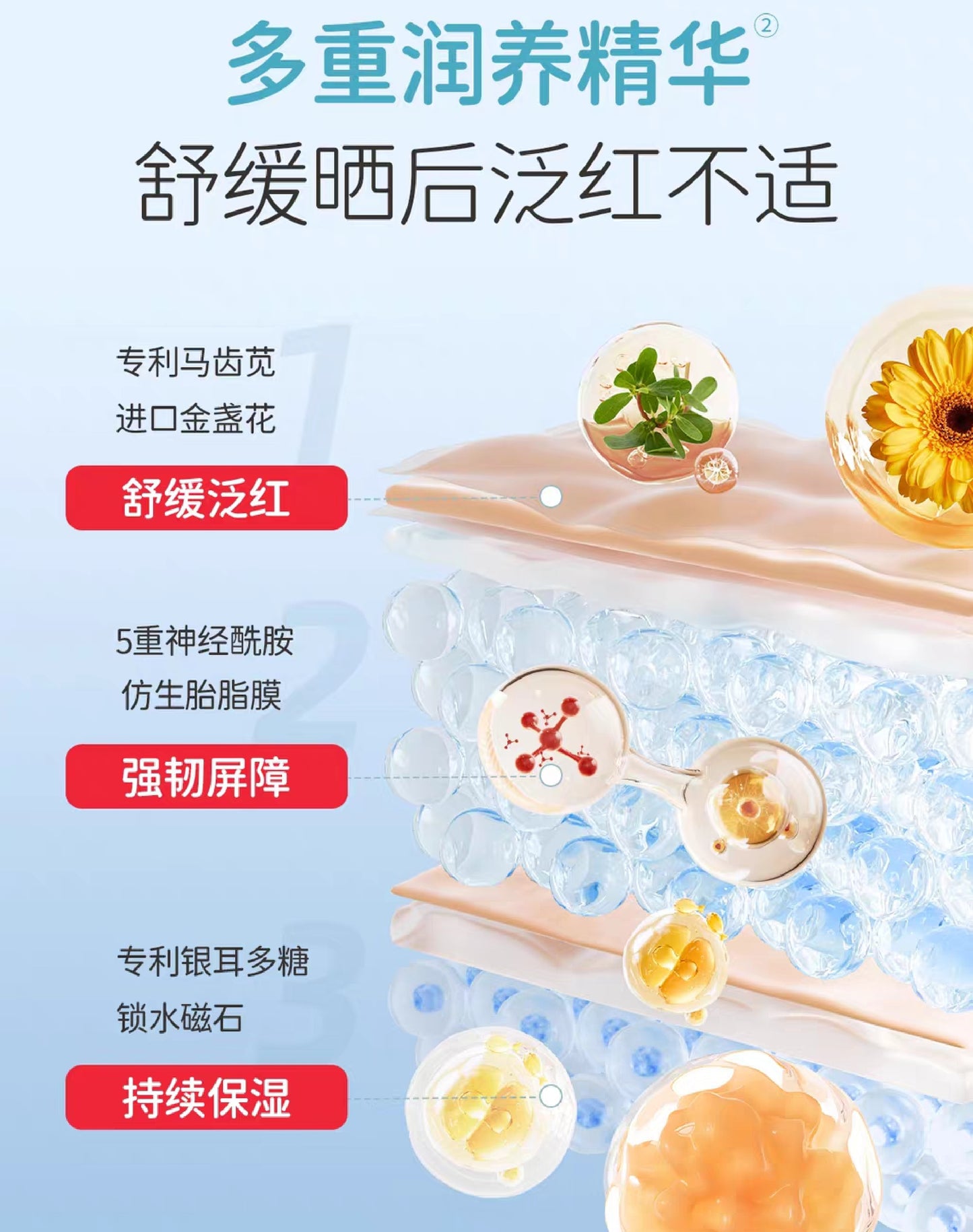 YUMEIJING Kids Soothing Ice Cream Gel Cream 50g 郁美净儿童舒缓冰沙霜